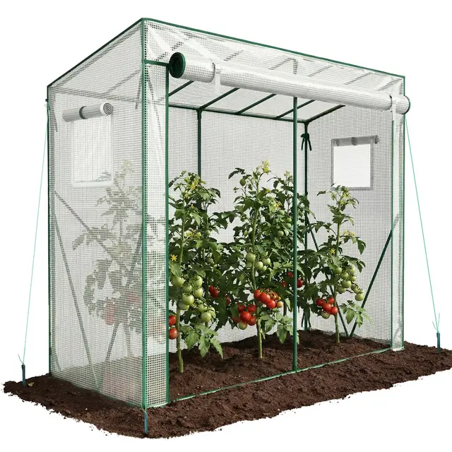 VOUNOT Serre de Jardin à Toit Incliné