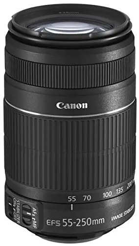 Canon EF-S 55-250mm 4,0-5, 6 IS II Objektiv für EOS (bildstabilisiert)