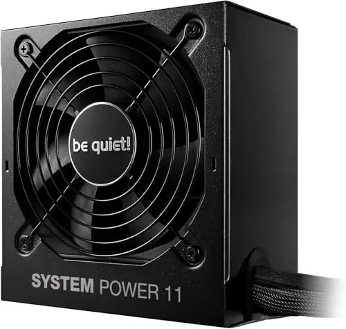 be quiet! System Power 11 750W Bloc d’Alimentation, Alimentation ATX 3.1, Compatible avec Les Cartes Graphiques PCIe 5.1, Ventilateur Silencieux Thermo-régulé 120 mm, Solide Mono Rail 12 V
