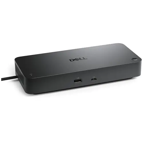 Dell Pro Thunderbolt 4 Smart Dock SD25TB4 – Station d’Accueil USB-C 130W, 4 écrans 4K, 2X DP 1.4, HDMI 2.1, 2X Thunderbolt 4, 2.5GbE, Wi-FI, Design éco-Responsible
