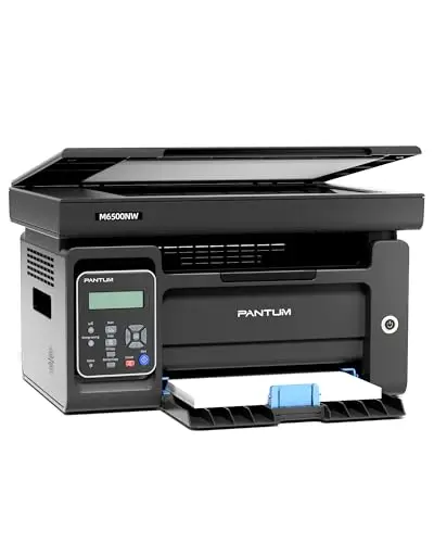 PANTUM M6500NW Imprimante Laser Multifonction Monochrome, Connexion WiFi/USB, Scanner Copie Impression 3in1, Recto/Verso Manuel, 22ppm