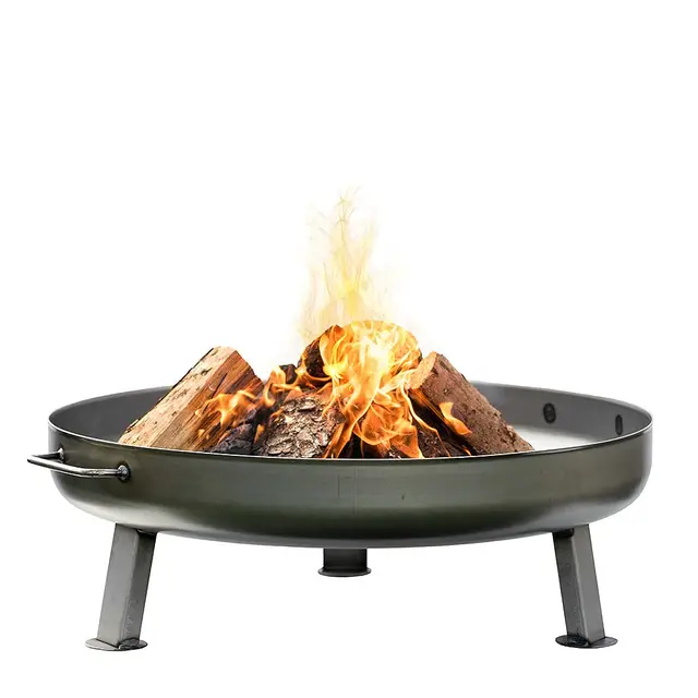Czaja Stanzteile Brasero Bonn Ø 80 cm – avec Trou d'évacuation de l'eau – Brasero d'extérieur pour terrasse et Jardin