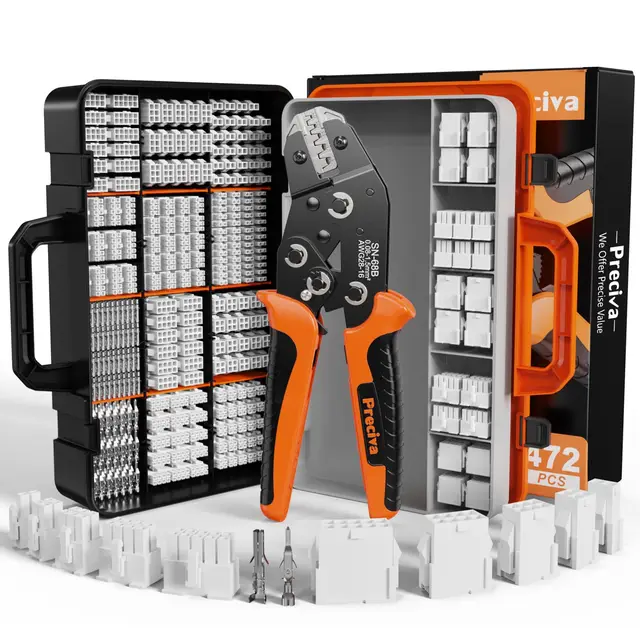 Preciva CP65472 Kit Pince à Sertir