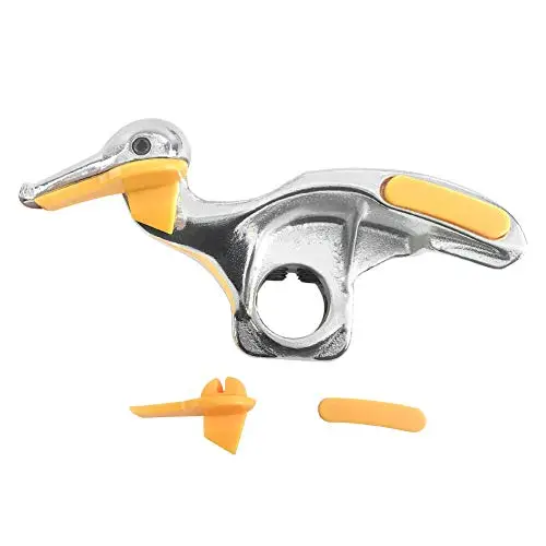 QWORK® Changeur de Pneu de Voiture en Acier Inoxydable, Outil de démontage de tête de Canard de Montage de changeur de Pneu d'automobile,Acier moulé,30 mm