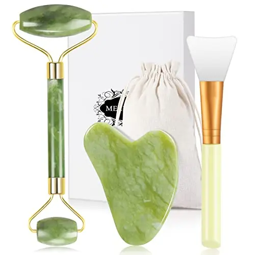 MELLIEX Jade Roller et Gua Sha