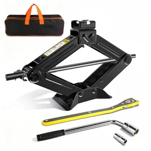 Forever Speed Jack Ciseaux pour Voiture SUV MPV Max 1.5T avec manivelle Manuelle Jack avec cric à cliquet