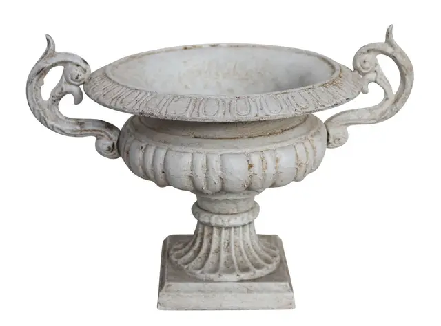 aubaho Nostalgie amphore Plantation Pots Flower Pot Seau Fonte