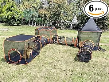 Gaorui Tunnel Hexagonal pour Chat