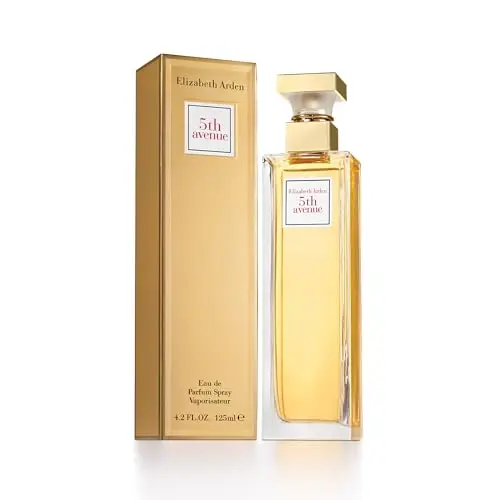 Elizabeth Arden - 5th Avenue - Eau de Parfum Femme Senteur Florale et Fraîche - Spray vaporisateur - Eau de Parfum Femme de Marque - Immuable et Riche en Energie - Intemporel et Moderne