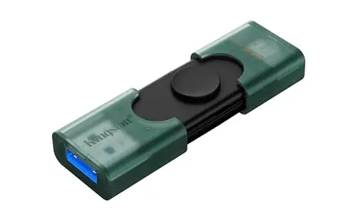 Kingston Clé USB DataTraveler Duo 256GB USB-A + C 3.2 DuoG2 - DTDEG2/256GB