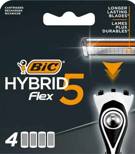 BIC Hybrid 5 Flex Rasoir rechargeable