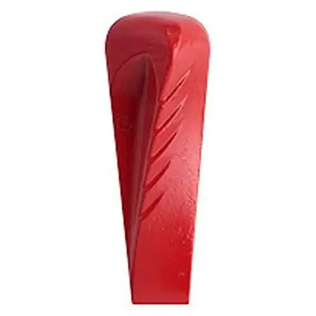 Leborgne, Coin Éclateur Rouge 2,1 Kg, outil de jardinage robuste et efficace, une solution efficace pour diviser le bois de chauffage en morceaux, en Acier forgé trempé, Résistant à l'usure
