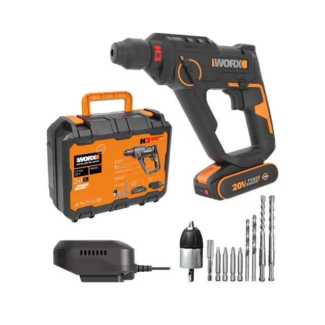 WORX WX391 Marteau perforateur sans fil