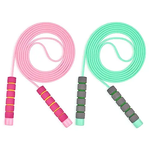 Flintronic Corde à Sauter Enfant Réglable 2,6-2,8 m