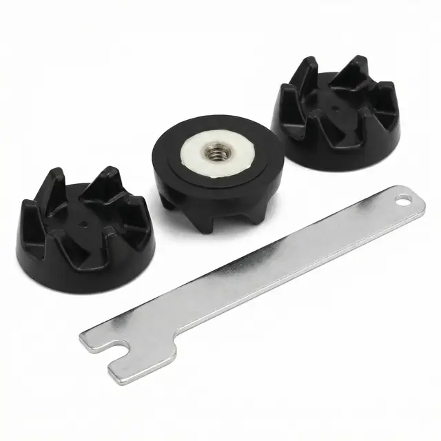 QWORK 3 Pcs Coupleur 9704230 Compatible avec Kitchenaid KSB52/KSB5/5KSB52/5KSB5, Pieces Detachees Kitchenaid avec Outil de Suppression