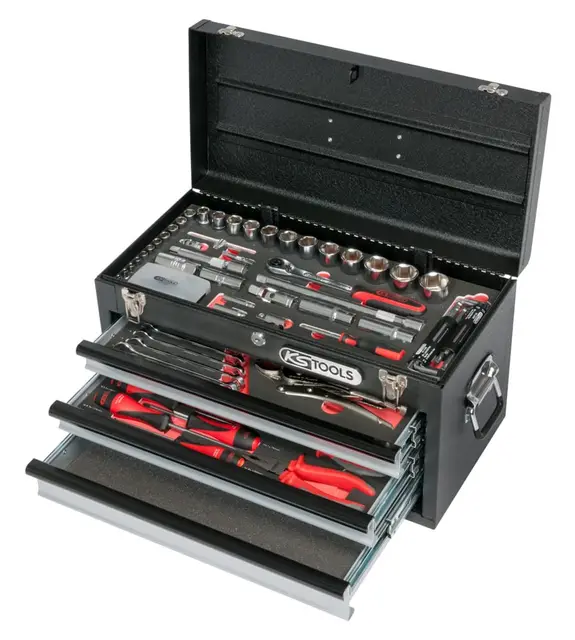 KS Tools ULTIMATE Coffre à outils 3 tiroirs