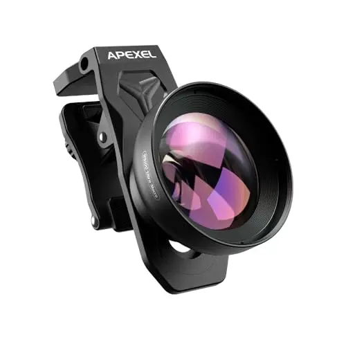 APEXEL 100Ultra Objectif Macro pour iphone - Version améliorée Macro objectifs pour téléphones Portables