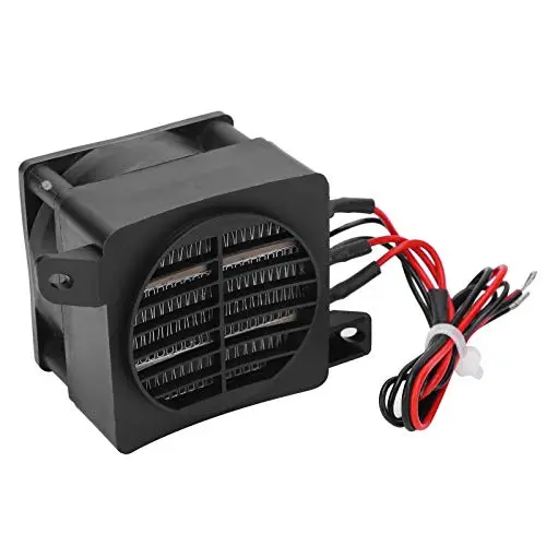 Appareil de Chauffage 220 V 300 W, Réchauffeur d'Air Ventilateur Voiture Radiateur Électrique en Céramique à Température Constante avec Ventilateur pour Climatiseurs