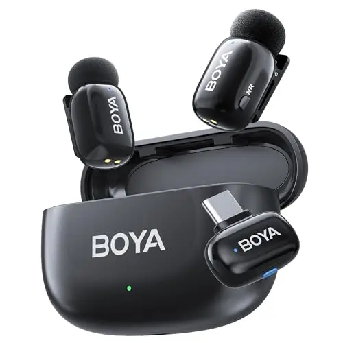 BOYA Mini 2 Micro Cravate sans Fil USB-C