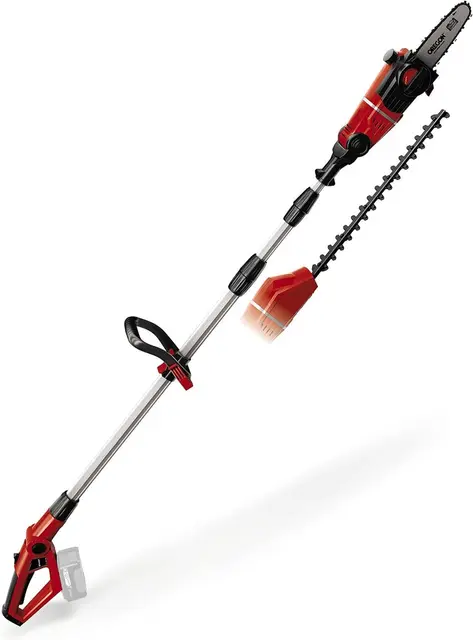 Einhell Outil Multifonctions 2en1 sans Fil GE-HC 18 Li T - Solo Power X-Change (18 V, ébrancheur : 200 mm, Taille-Haies : 400 mm) Livré sans Batterie ni Chargeur