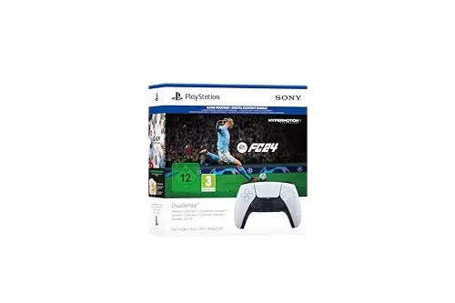 PlayStation Pack Manette DualSense PS5 + Jeu FC24 PS5 (version digitale)