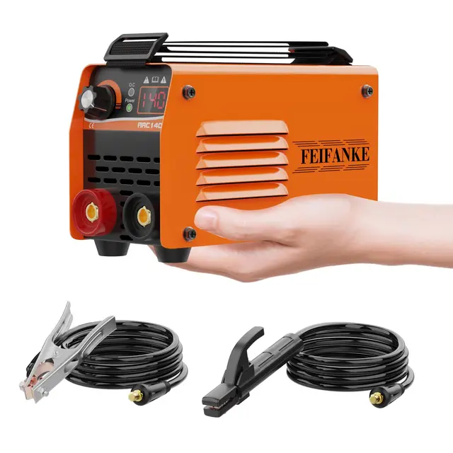 FEIFANKE ARC140 Ultra Mini Poste a Souder Inverter 140A IGBT DC Poste à Souder à L'arc avec Lift TIG, Affichage LED, Anti-Stick, 210 * 130 * 90mm