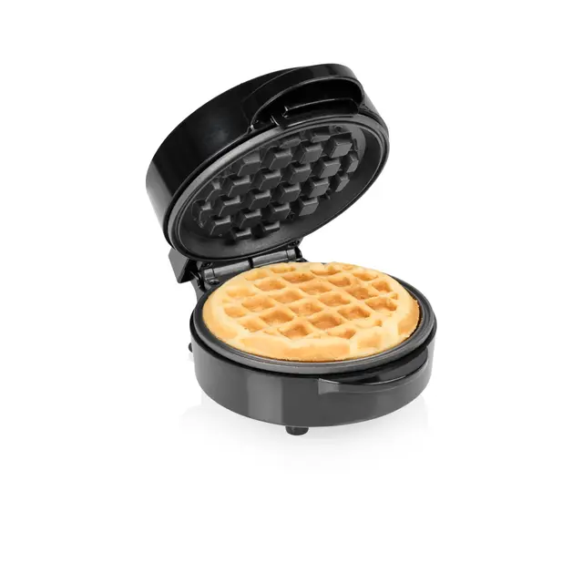 Tristar Mini Gaufrier, Gaufre Ronde, 550 W, Revêtement Antiadhésif, Format Compact, Nettoyage Facile, WF-2109