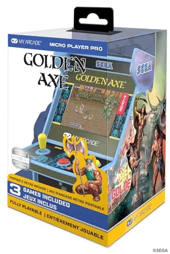 My Arcade Golden Axe Retro Console de jeu 3 en 1 Sega Games