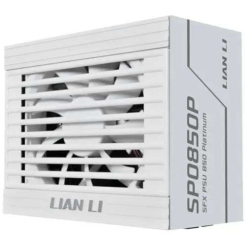 Lian Li SP Series Platinum 80 PLUS Platinum Netzteil, SFX, vollmodular, PCIe 5.1, ATX 3.1 - 850 Watt, wei?