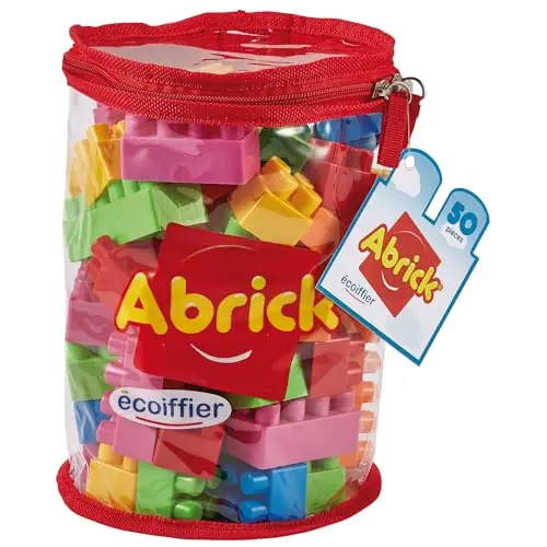 ecoiffier abrick sac 50 pièces