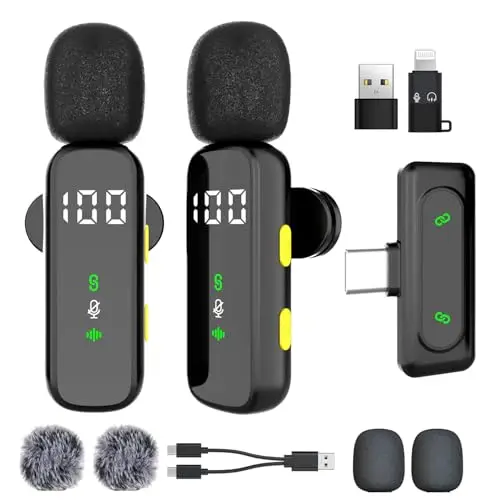 Kinmaizi Microphone cravate Bluetooth