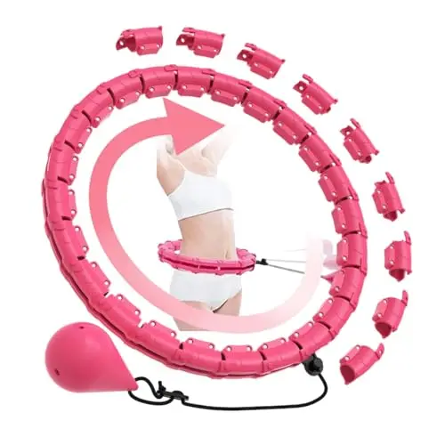 PEIHUODAN Infinity Hoop Fitness Cerceau Détachable 120 cm