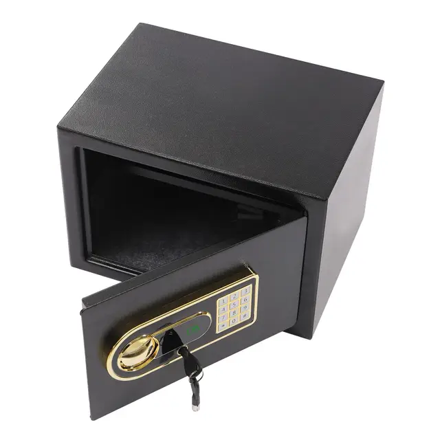 Coffre-fort de 22 à 30 l - Résistant au feu - Étanche - Porte-monnaie numérique - Pour munitions, armes, argent liquide, bijoux, documents A4 (22 l)