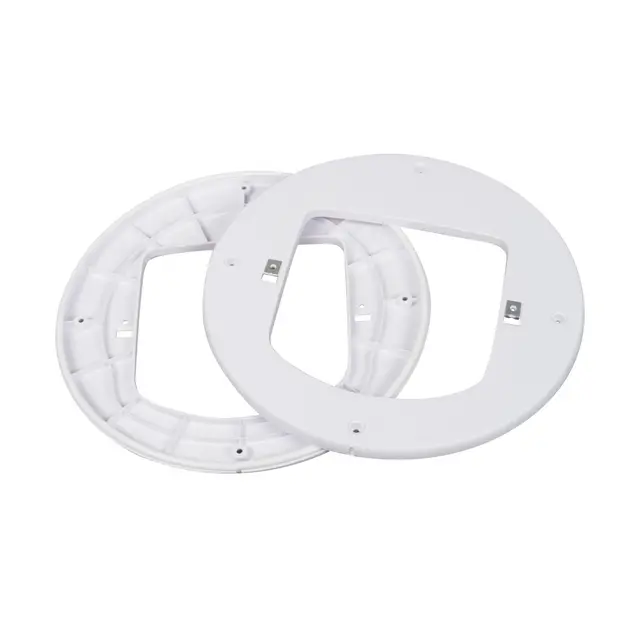 PetSafe - Cadre d'installation pour Chatière pour Puce électronique et Chatière à Fermeture Manuel - Polyvalent, Économe en Énergie, Facile à Installer - Blanc