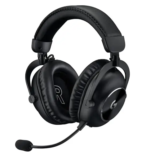 Logitech G Pro X 2 Lightspeed Casque audio bluetooth, micro-casque détachable, enceinte graphène 50 mm, DTS:X 2.0—7.1 Surround, Bluetooth/USB/3,5 mm Aux, PC, PS5, PS4, Nintendo Switch - Noir
