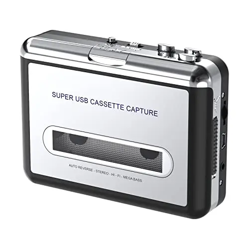 Numérique maintenant.-Convertisseur USB Cassette à lecteur MP3 numérique avec PC (Jack 3,5 mm).