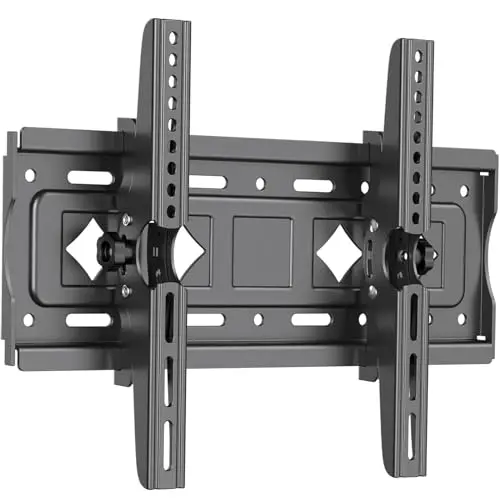 Support Mural TV inclinable pour la Plupart 32 à 68", VESA Jusqu’à 400x400mm et Charge maximale 60 KG, 40 43 50 55 58 60 65 Pouces réglable Rack Mural pour TV,Support TV Mural,TV Wall Mount