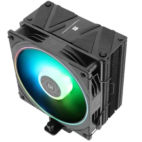 TR-Thermalright Assassin Spirit 120 EVO CPU Kühler-4 Heatpipes, leiser 120mm PWM Lüfter-ARGB, für AMD AM4 AM5,Intel LGA1851/1700/115x/1200,PC Kühler