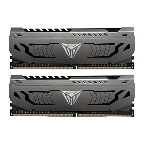 Patriot Memory Kit de Mémoire Haute Performance Viper Steel DDR4 3600 MHz 32Go (2x16Go) C18 Gris