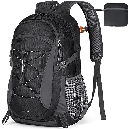 RAINSMORE Sac à Dos Randonnée 40L Ultra Léger Pliable Sac à Dos Voyage Homme Femme Imperméable Sac à Dos Trekking Grande Capacité pour Alpinisme Escalade Sport Camping