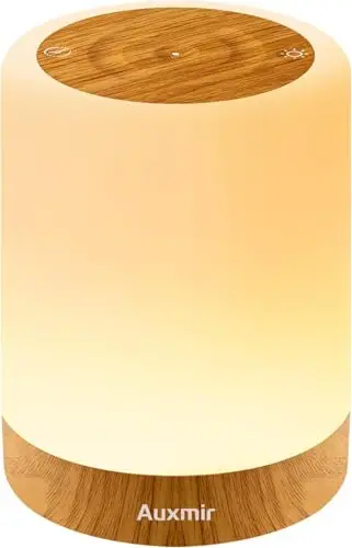 Auxmir Lampe de Chevet LED RVB