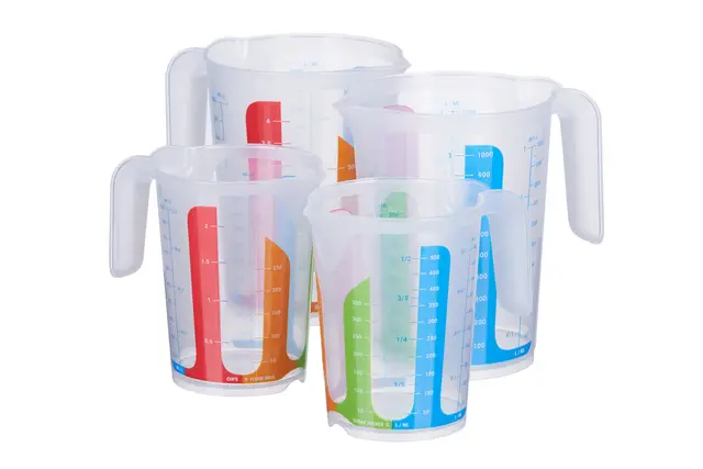 MiraHome Verres doseurs multicolores