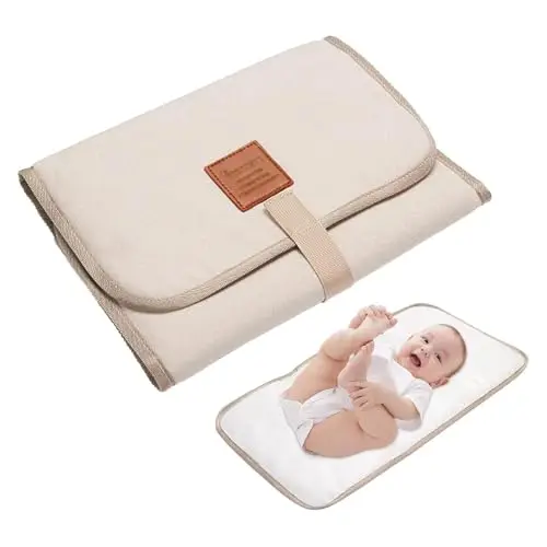 Matelas à langer de voyage pliable pour bébé -