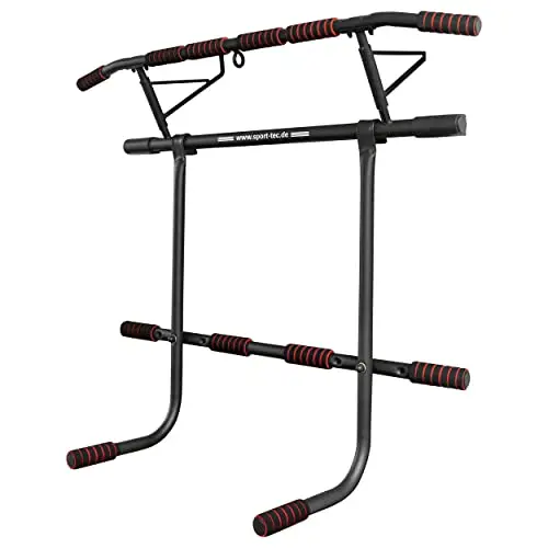 Barre de traction Sport-Tec pliable, y compris la station de trempage