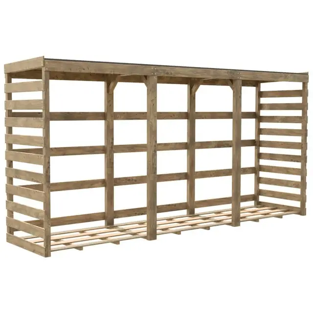 cerland abri bûches bois xxl