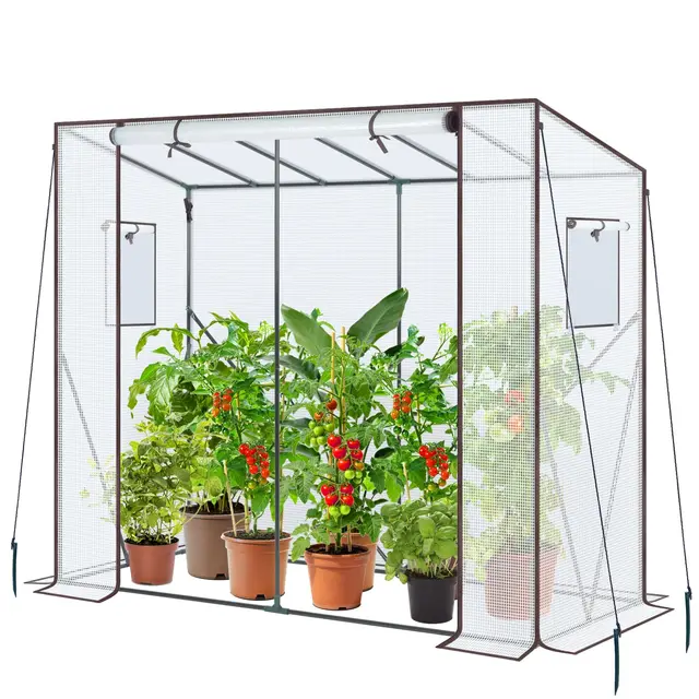 Ohuhu Serre de Jardin 200x77x170 cm