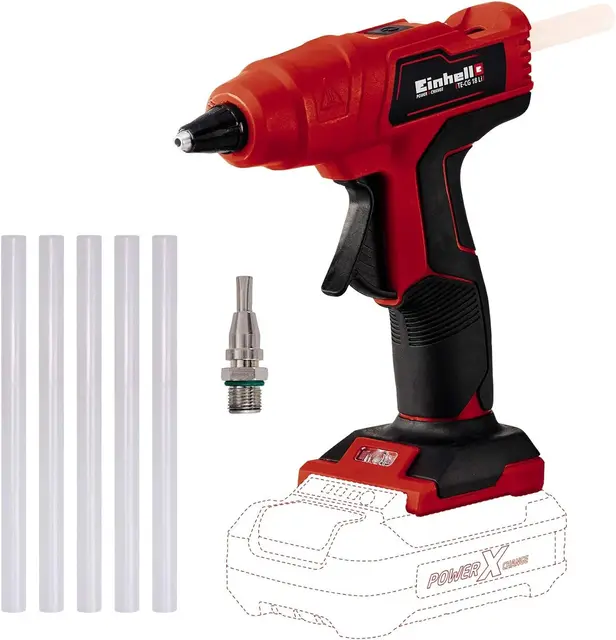 einhell te-cg 18 li pistolet a colle