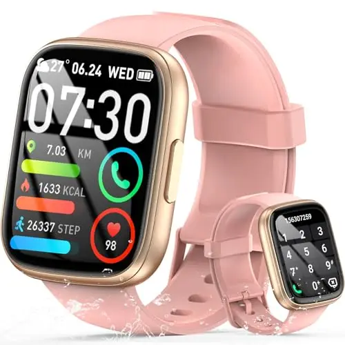 Cillso Montre Connectée Homme Femme 1,95" HD, Smartwatch avec Appels Bluetooth, 112 Modes Sportifs, Cardiofréquencemètre, SpO2, Sommeil, Étanchéité IP68, Montre Sport pour Android iOS