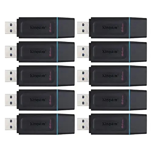 Kingston DataTraveler Exodia Lot de 10 lecteurs Flash 64 Go DTX/64 Go