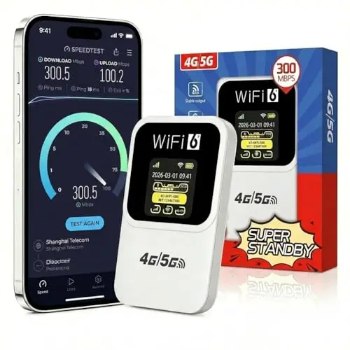 routeur 5g portable wi-fi 6 mz34